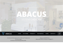 Tablet Screenshot of abacus.it