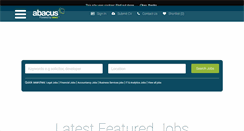 Desktop Screenshot of abacus.jobs