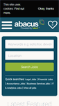 Mobile Screenshot of abacus.jobs